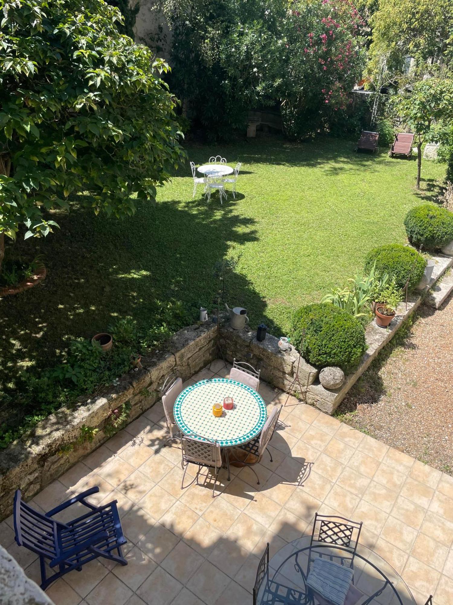 Appartement Avec Acces Piscine Et Jardin Dans Hotel Particulier Nerac Exterior photo